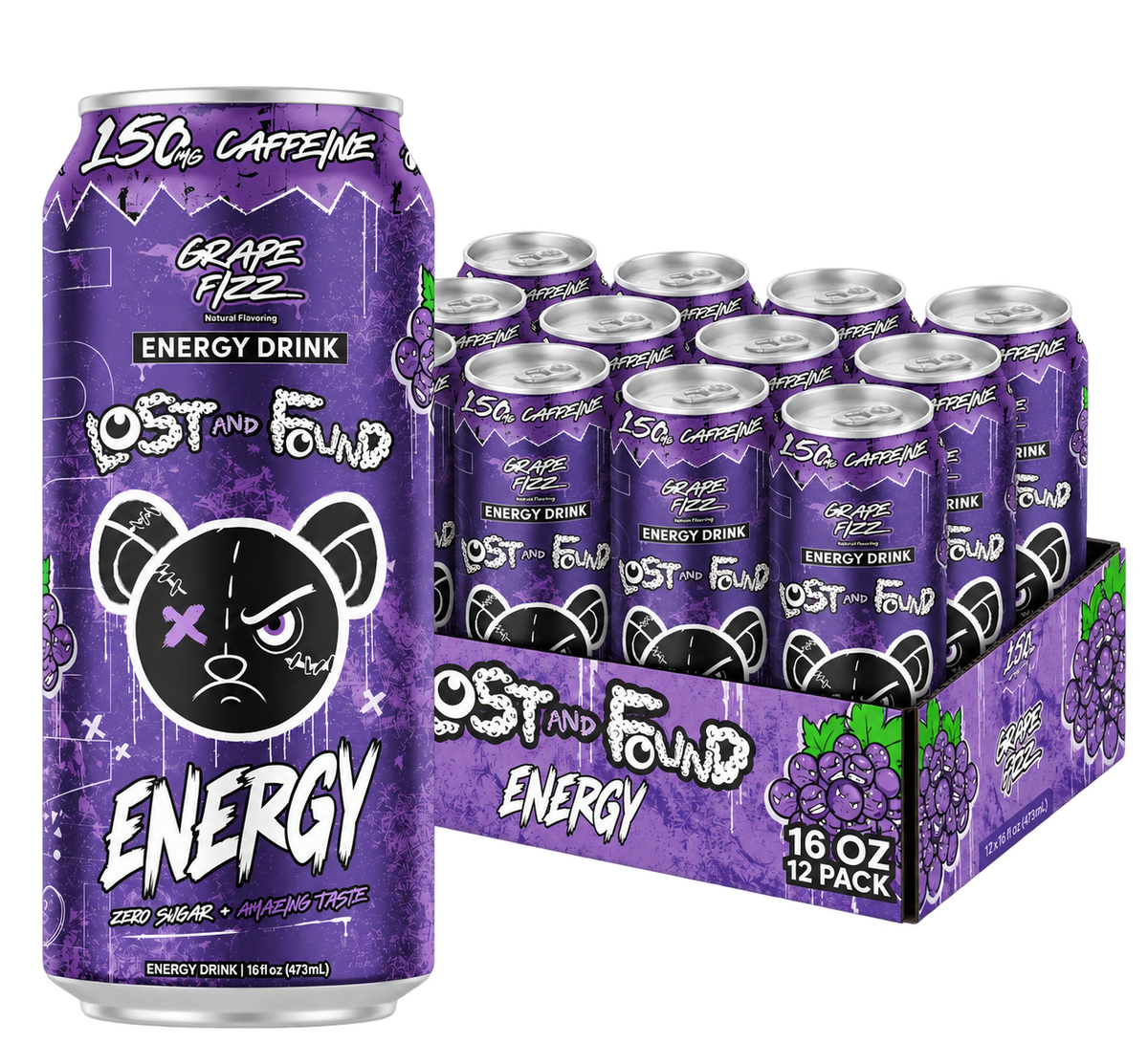 Grape Fizz (Case of 12 Cans)