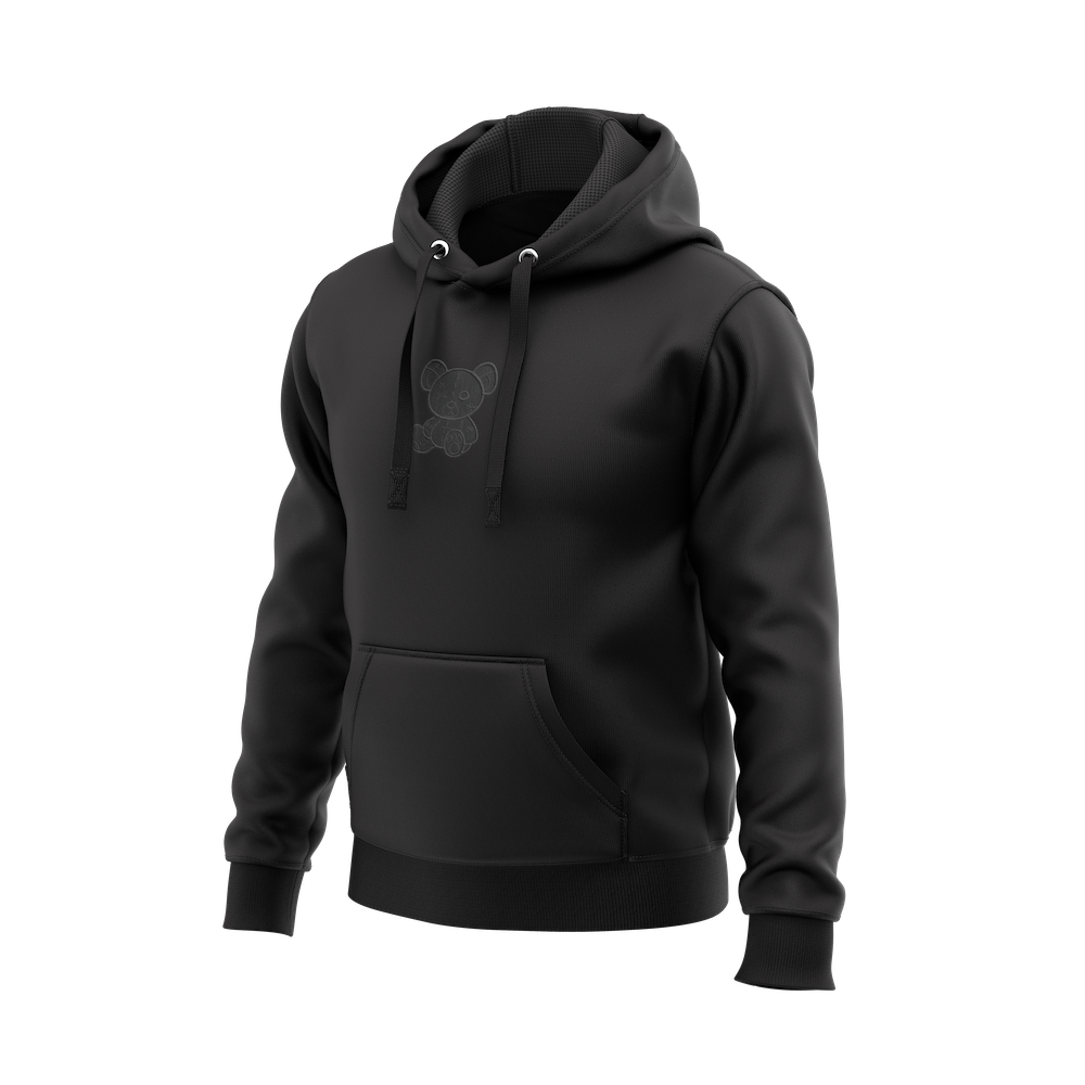 Black Pullover LOGO Hoodie