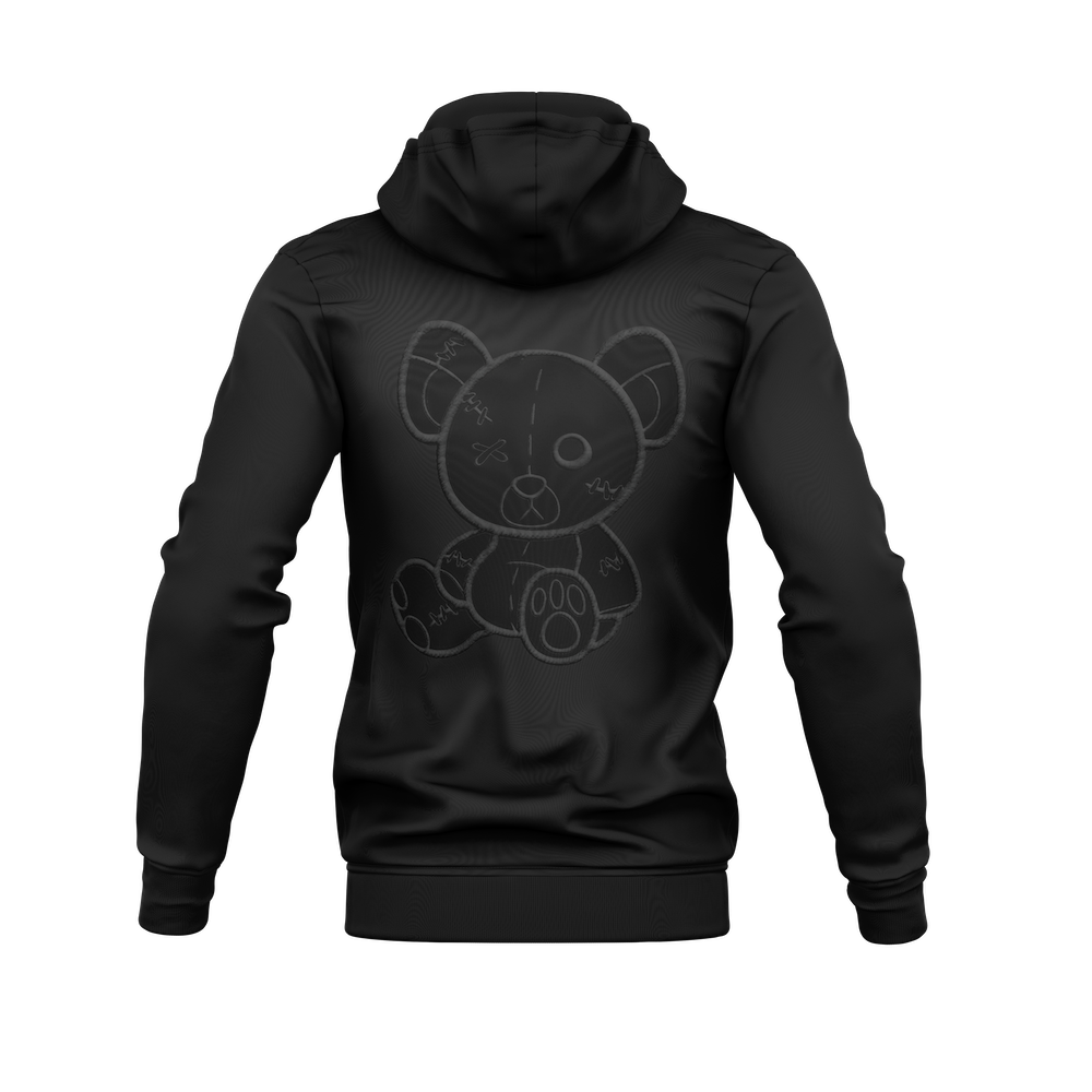 Black Zip-Up Hoodie