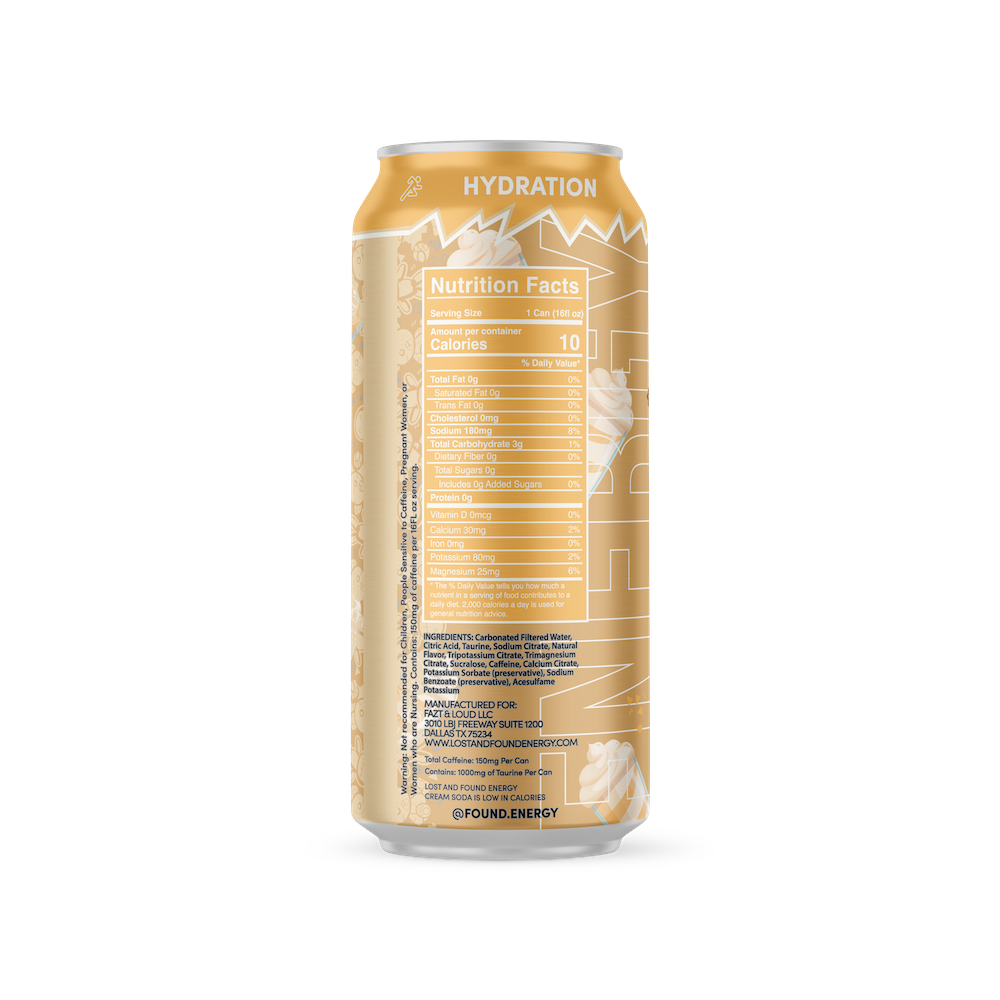 Cream Soda (Case of 12 Cans)