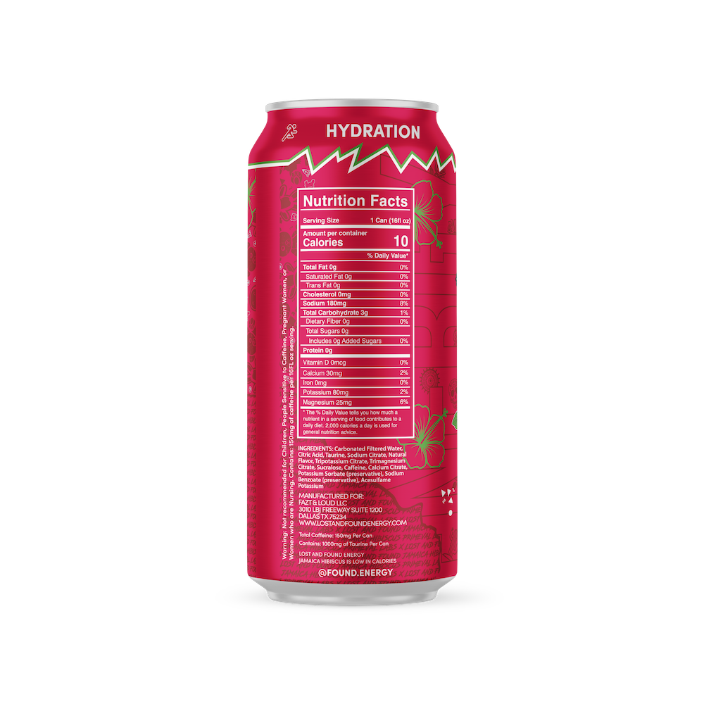 Jamaica Hibiscus (Case of 12 Cans)