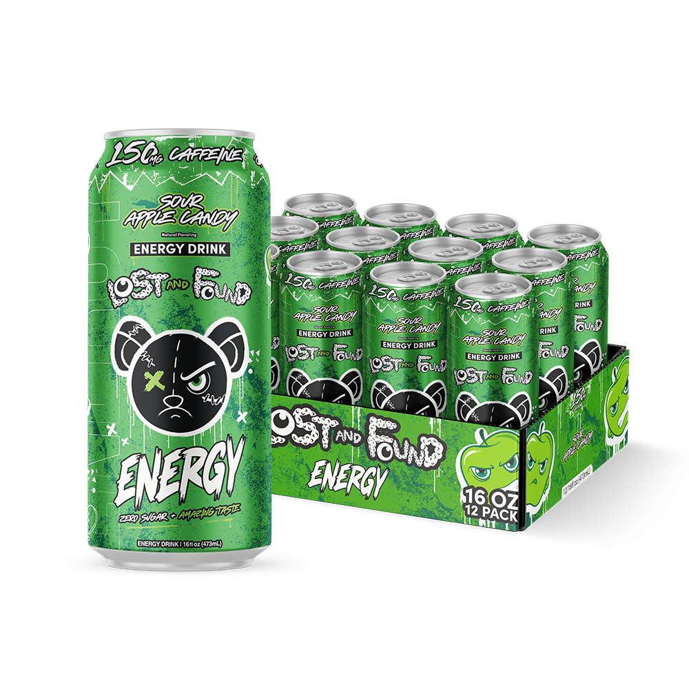 Sour Apple Candy (Case of 12 Cans)