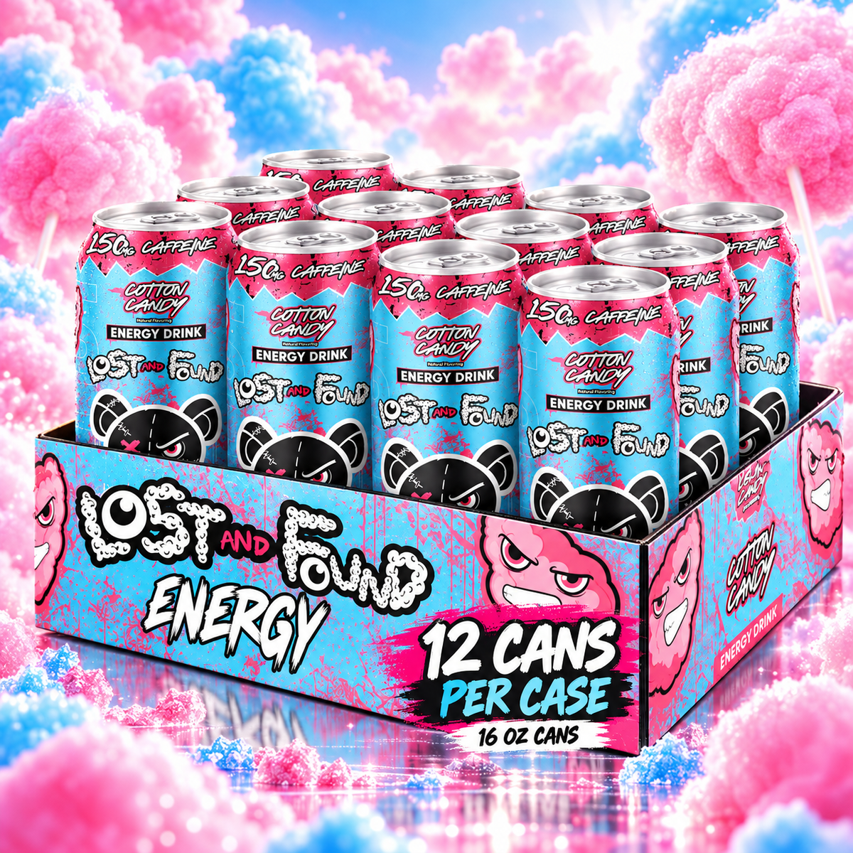 Cotton Candy (Case of 12 Cans)