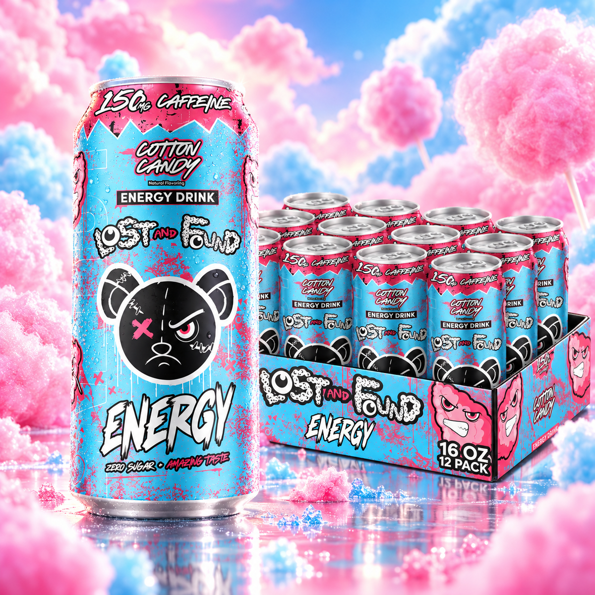 Cotton Candy (Case of 12 Cans)