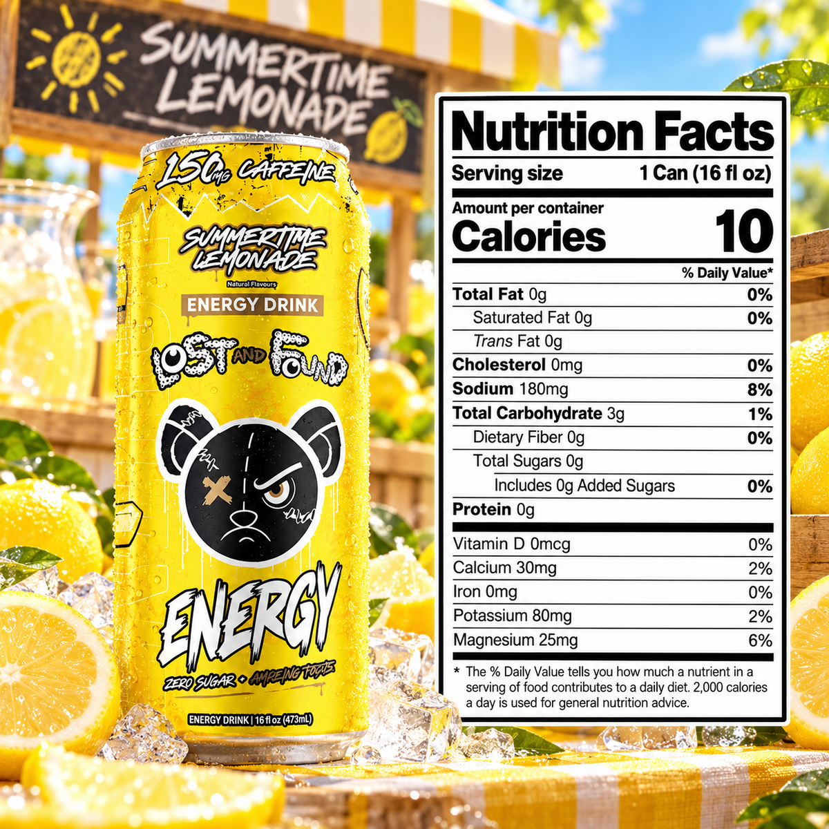 Summertime Lemonade (Case of 12 Cans)