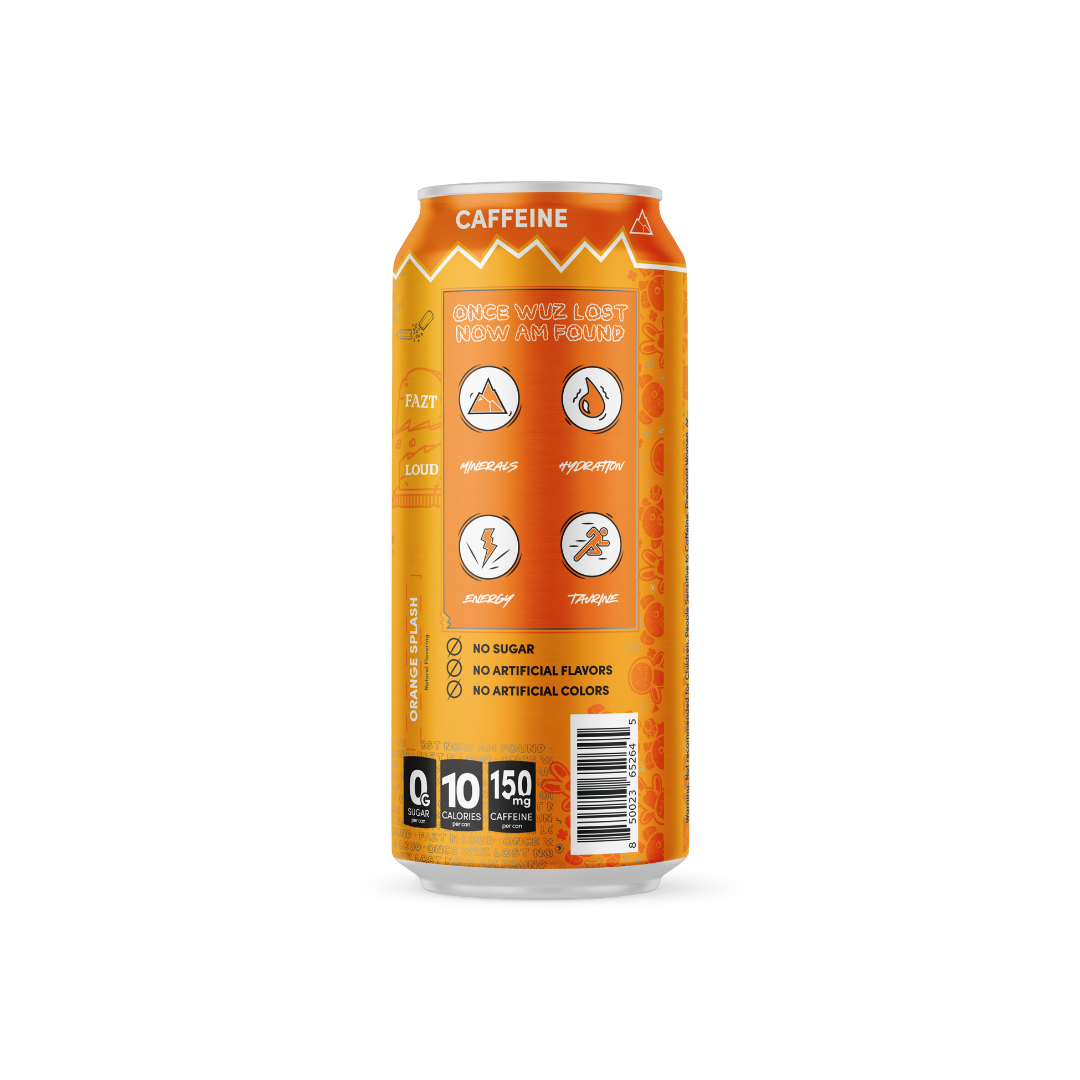 Orange Splash (Case of 12 Cans)