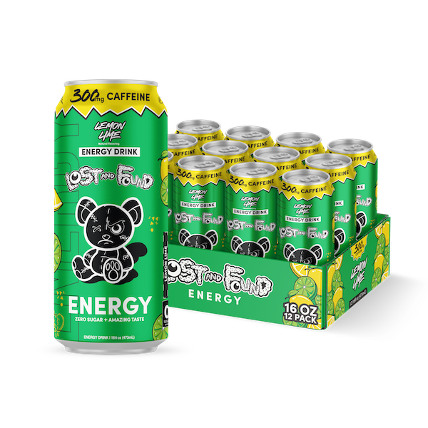 Lemon Lime - 300MG CAFFEINE PER CAN