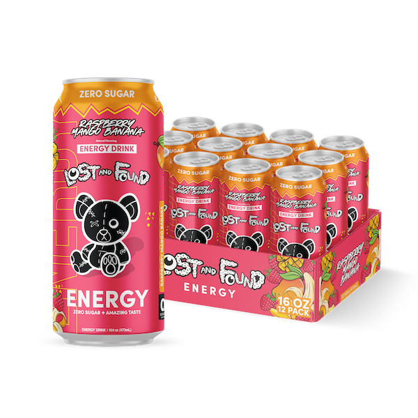 Raspberry Mango Banana (Case of 12 Cans)