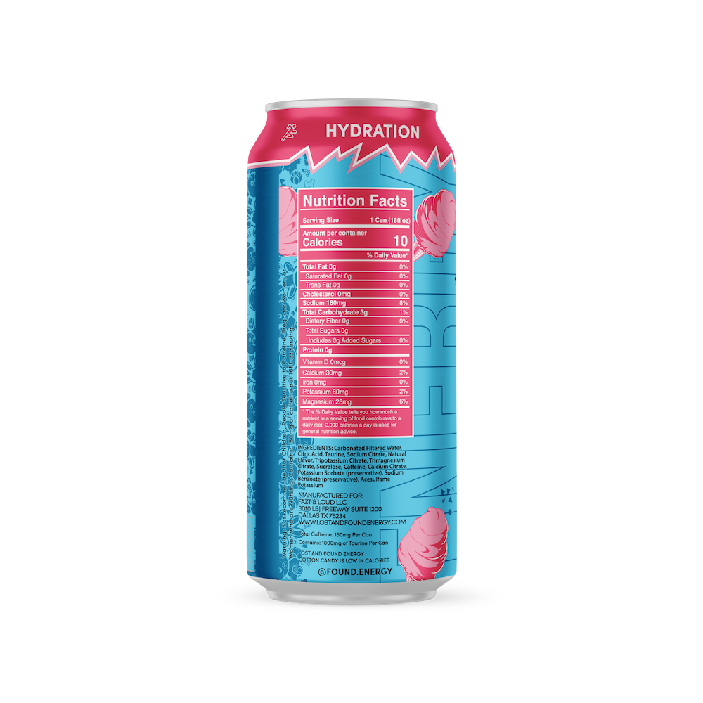 Cotton Candy (Case of 12 Cans)